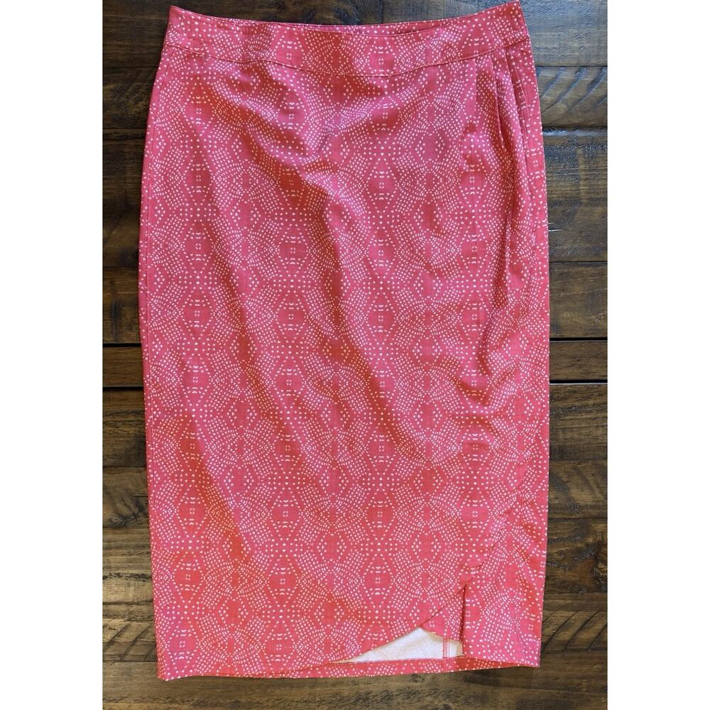 RipSkirt Hawaii Wrap Skirt in Length 3 Beach Cover Up Coral & White Size Large